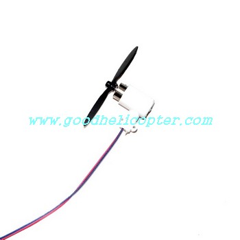 fxd-a68666 helicopter parts tail motor + tail motor deck + tail blade - Click Image to Close